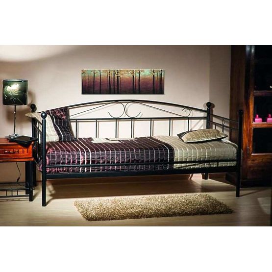 Ágy ANKARA 200x90 cm - fekete