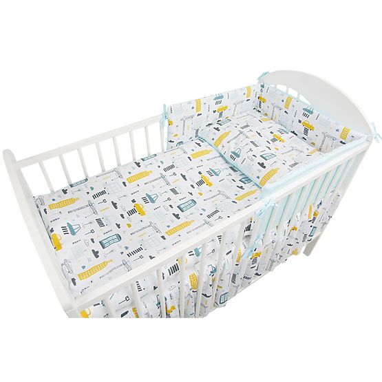 Ágynemű szett 135x100 cm City - türkiz