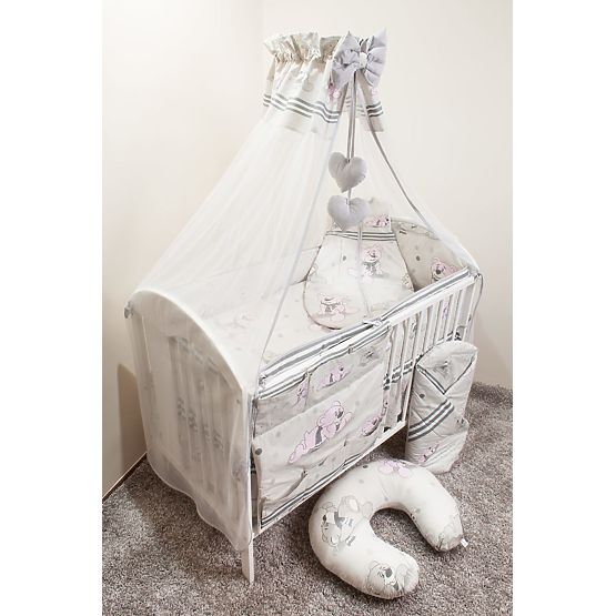 Ágynemű szett - álmodozó - szürke 135x100 cm 