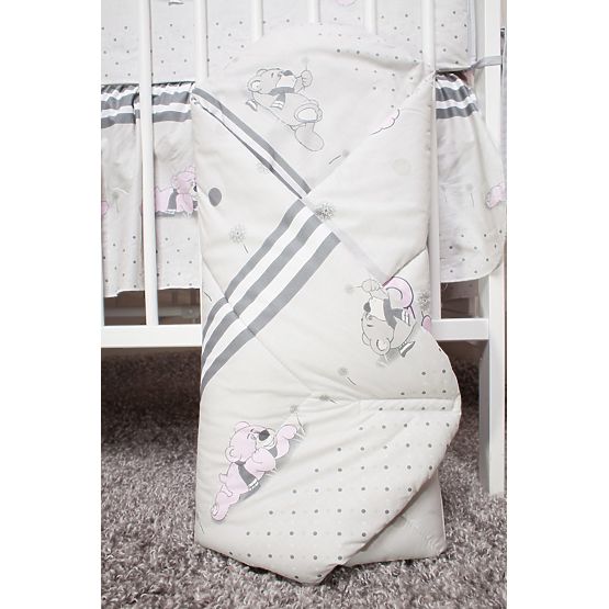 Ágynemű szett - álmodozó - szürke 135x100 cm 