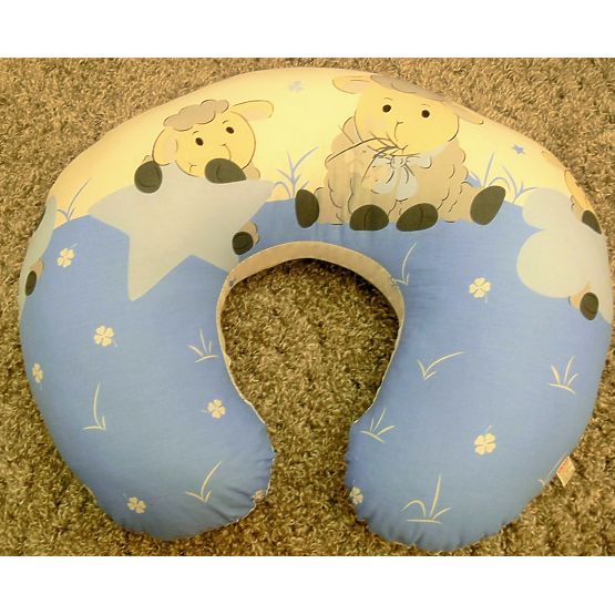 Ágynemű szett - kisbárányok - kék 135x100 cm