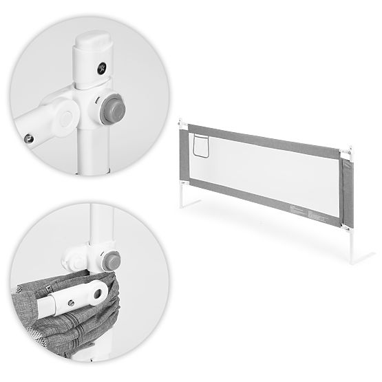Ágyvédő korlát 200 cm gyermekvédelem ECOTOYS