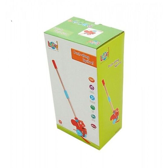 Állatot botra húzni - mókus