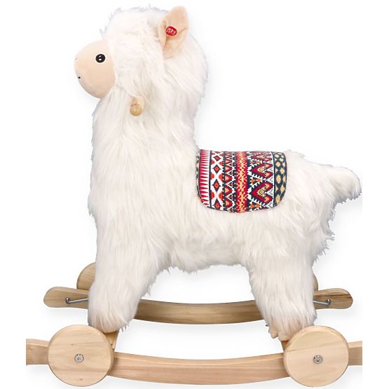 Alpaka hintalovon kerekekkel