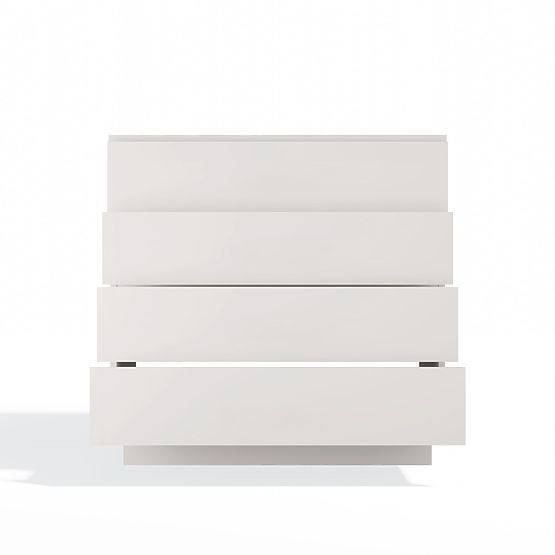 AMBER 4S Komód 4 Fiókos Szekrény Hálószobába Nappaliba KAŠMÍR Bézs