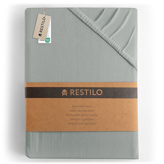 AMBER gumis lepedő szürke szín klasszikus stílus jersey anyag 200-220x200 DecoKing