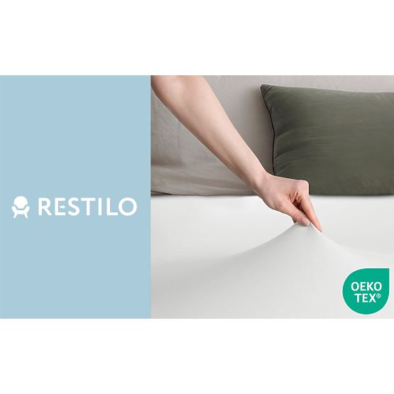 AMBER lepedő fehér szín klasszikus stílus anyag jersey 180-200x200 DecoKing