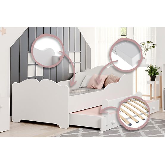 ANNA kétszemélyes ágy 160x80