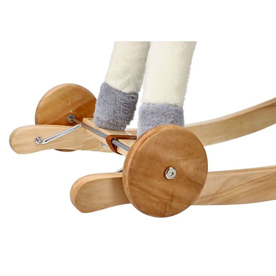 Arany hintázó egyszarvú kerekekkel