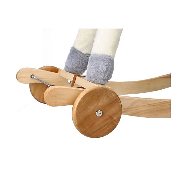 Arany hintázó egyszarvú kerekekkel