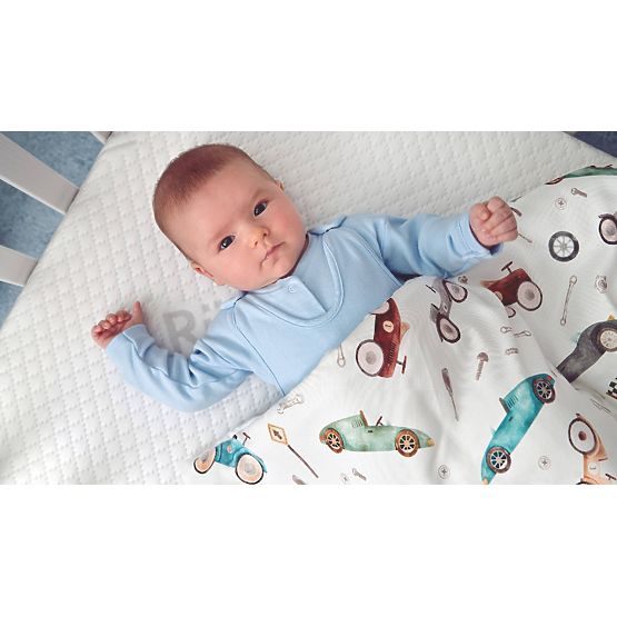 ASEPTIC kiságy matrac antibakteriális habból: Méret - 140x70