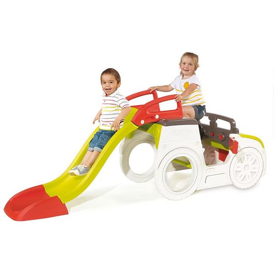 Autós homokozó csúzdával 150 cm - Smoby