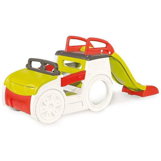 Autós homokozó csúzdával 150 cm - Smoby