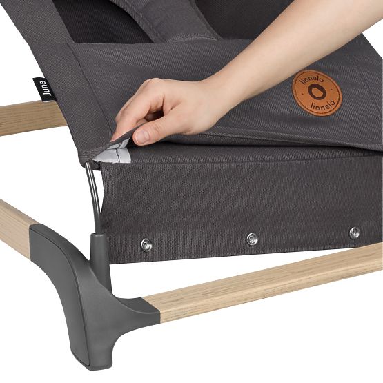 Baba hintaszék - szürke