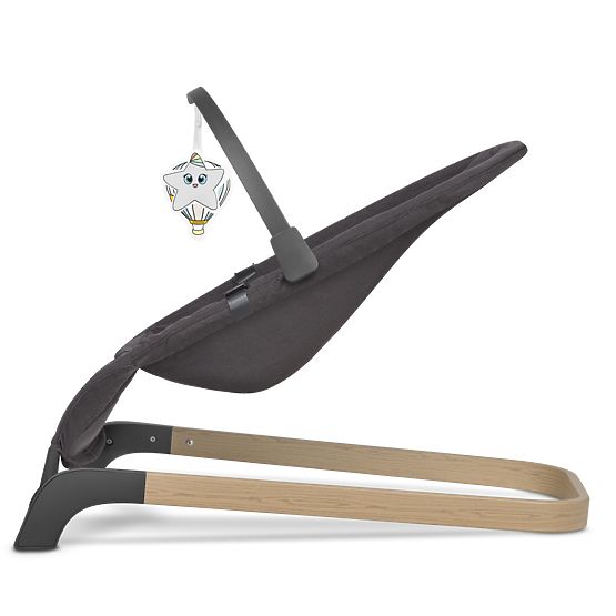 Baba hintaszék - szürke