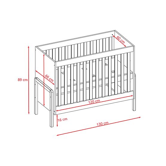 Viktor gyerekágy 120 x 60 cm