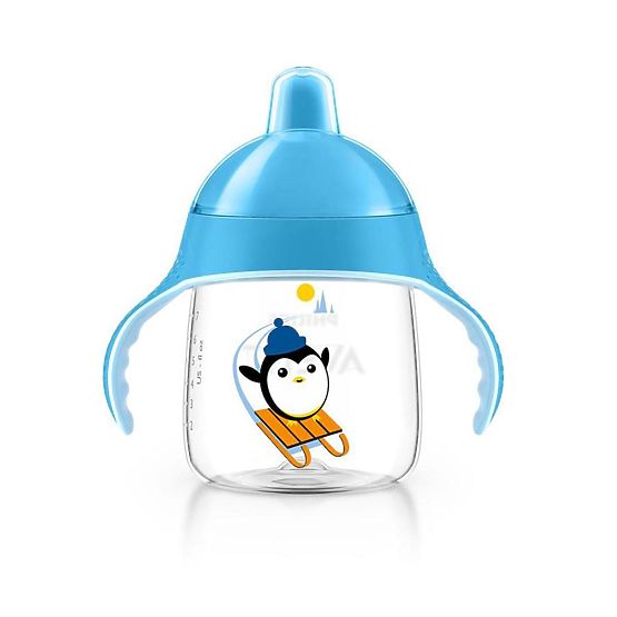 bájos csésze Avent Pingu 260 ml kék