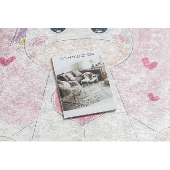 BAMBINO 1128 mosókendő Egyszarvú gyerekeknek csúszásmentes - krém