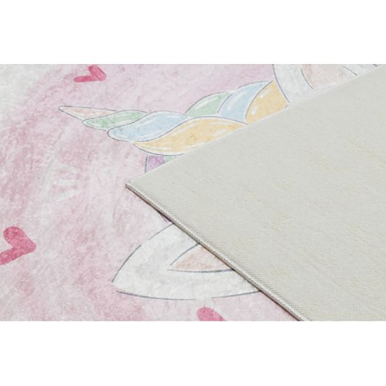 BAMBINO 1128 mosókendő Egyszarvú gyerekeknek csúszásmentes - krém