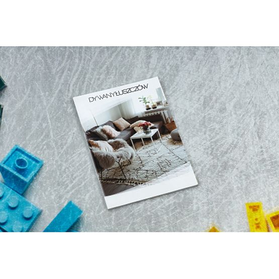 BAMBINO 38480 mosó szőnyeg Építőkocka gyerekeknek csúszásgátló - szürke / sárga