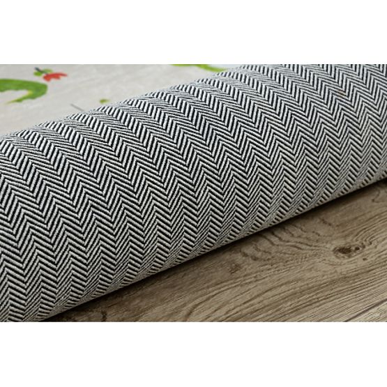 BAMBINO 50230 mosókendő Állatkert, gyermekeknek csúszásmentes utca - bézs/zöld