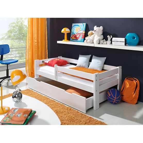 BAZAR Gyermekek ágy  akadály Fehér Paul 160x90cm - nélkül tárolás hely