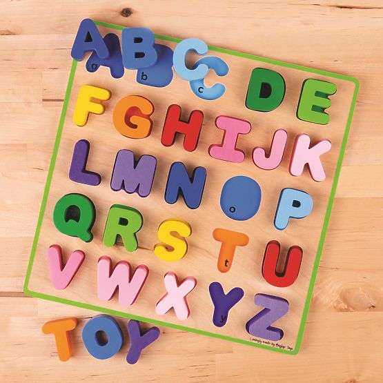 Bigjigs Baby Alphabet nagybetűk