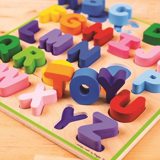 Bigjigs Baby Alphabet nagybetűk