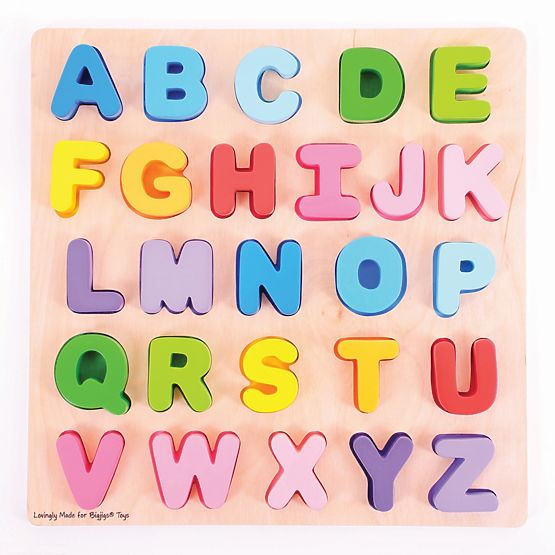 Bigjigs Baby Alphabet nagybetűk