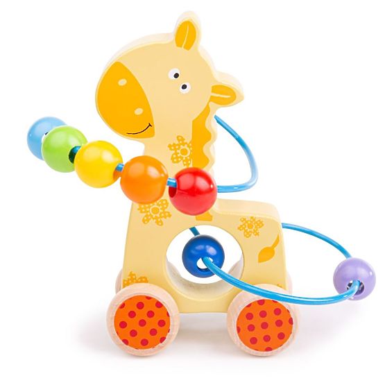 Bigjigs Baby Giraffe Labirintus kerekeken