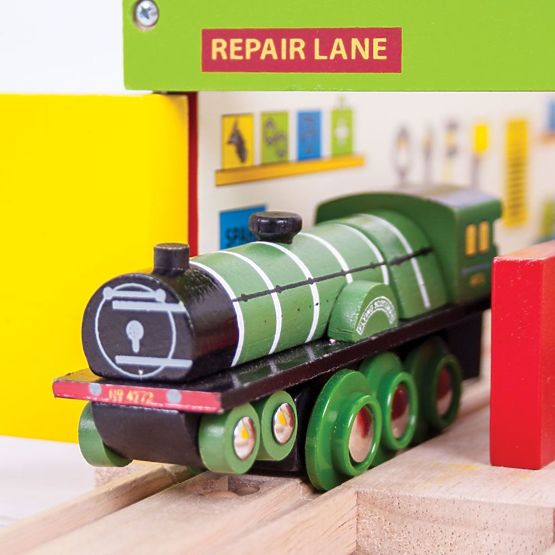 Bigjigs Rail Fa replika Repülő Scotsman mozdony