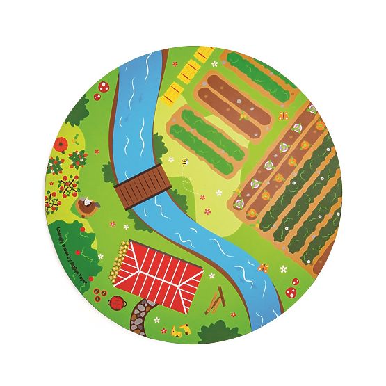 Bigjigs Rail Fa vonatpálya országúttal 80 részes