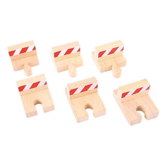 Bigjigs Rail lökhárítók 6 db
