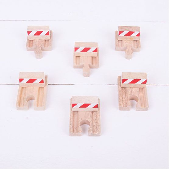 Bigjigs Rail lökhárítók 6 db