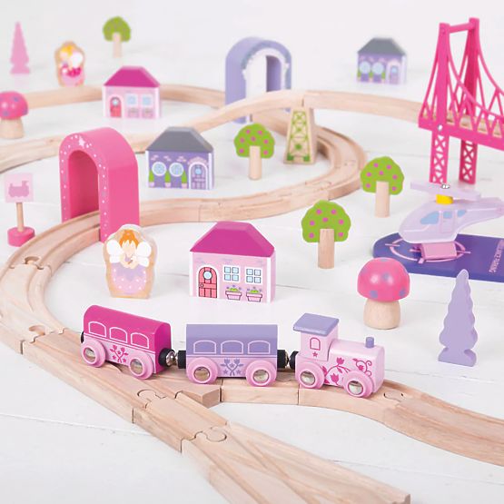 Bigjigs Rail Nagy fa hercegnő vonatpálya