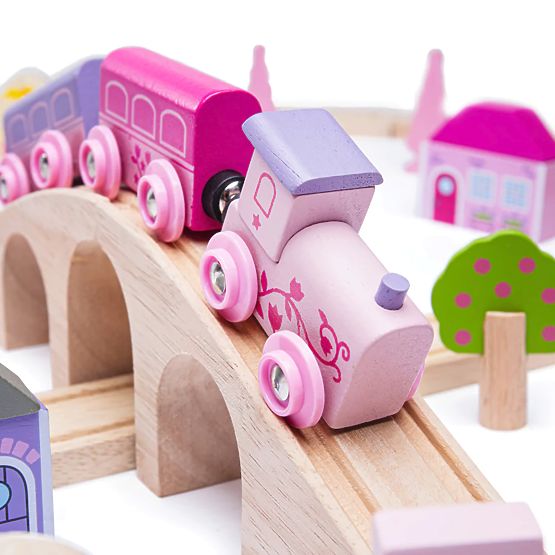 Bigjigs Rail Nagy fa hercegnő vonatpálya