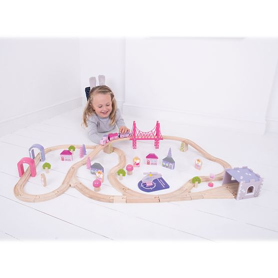 Bigjigs Rail Nagy fa hercegnő vonatpálya
