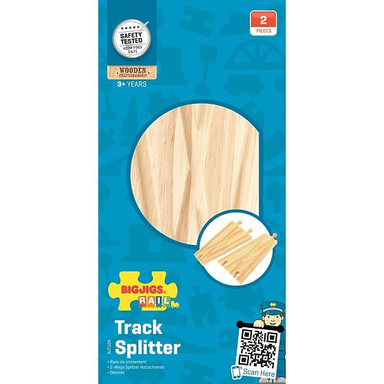 Bigjigs Rail Straight kapcsoló 2 db