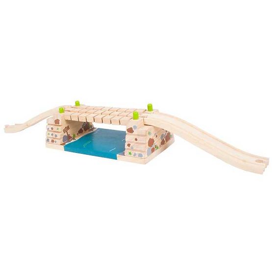Bigjigs Rail Swing híd a folyón