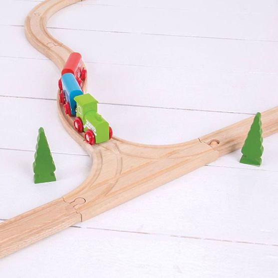 Bigjigs Rail T kapcsoló 2 db