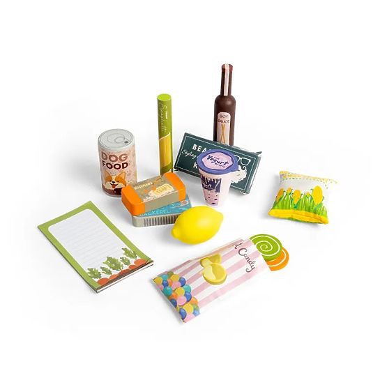 Bigjigs Toys Bevásárlótáska vásárlással