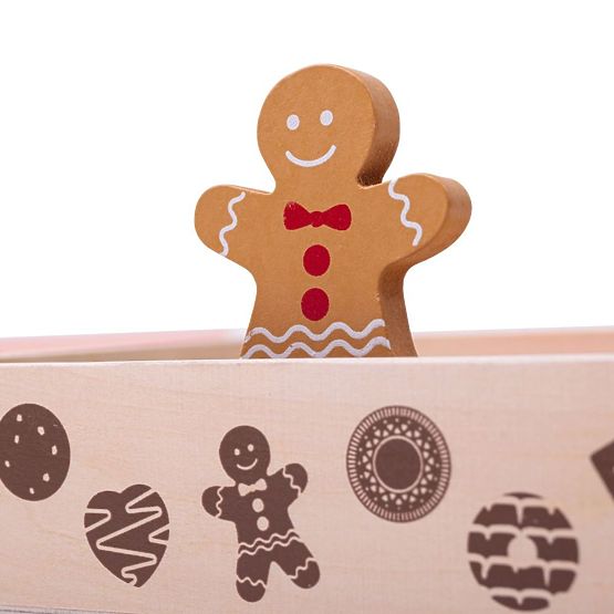 Bigjigs Toys Box fa keksszel