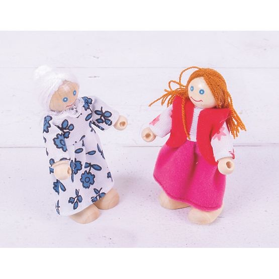 Bigjigs Toys családi házkészlet
