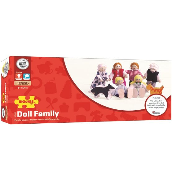 Bigjigs Toys családi házkészlet