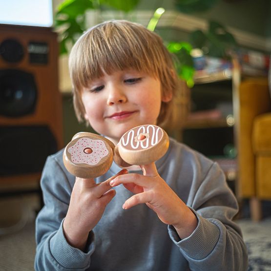 Bigjigs Toys Doboz fánkokkal