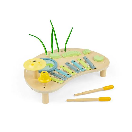 Bigjigs Toys Dzsungel Zenei Asztal