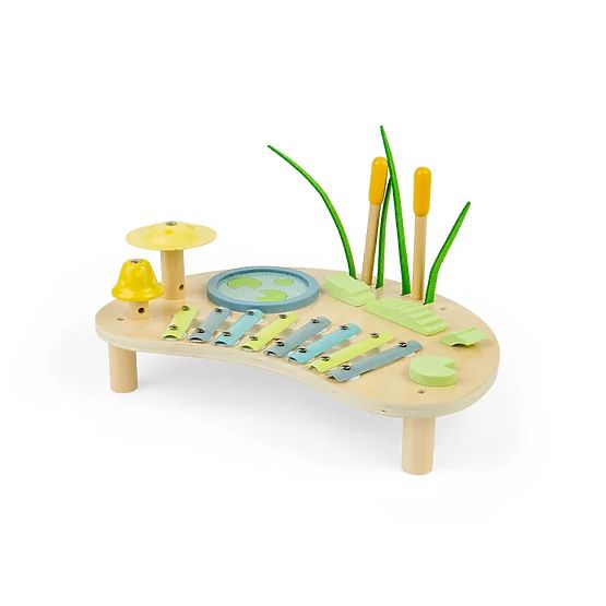 Bigjigs Toys Dzsungel Zenei Asztal