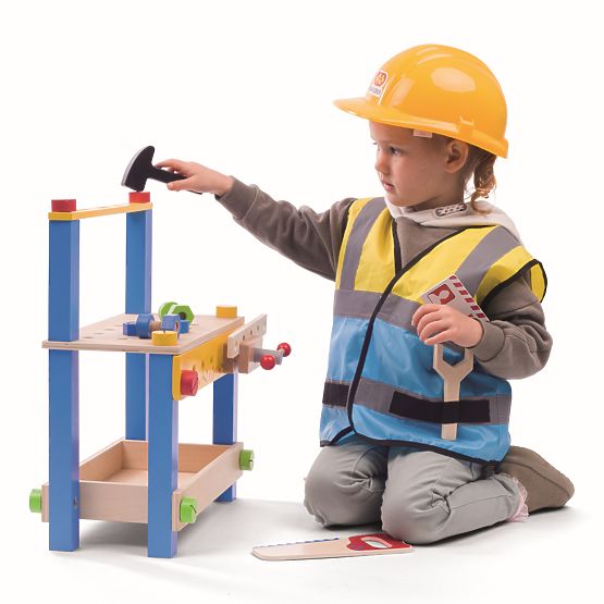 Bigjigs Toys Építő jelmez