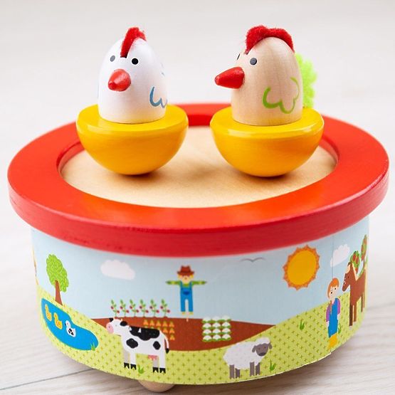 Bigjigs Toys Fa Játékdoboz Farm