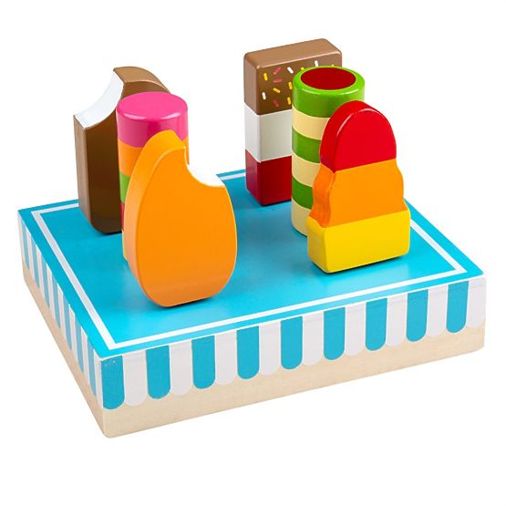 Bigjigs Toys Fa jégkrémek
